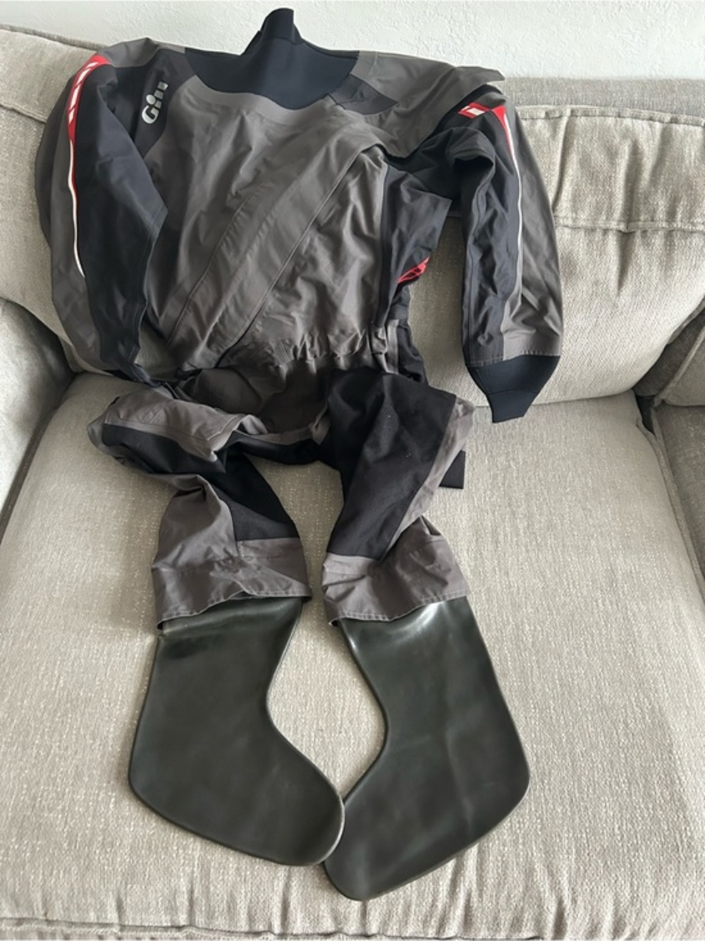 Gill Men’s Waterproof Breathable Pro Drysuit 4802-Size XXS US